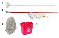 MOP HANDLE AND HEAD
