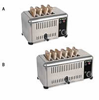Manual Lift Toasters 4 & 6 Slice