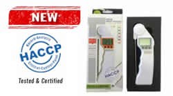 haccp digital thermometer with rotary probe
