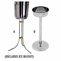 Ice Bucket StandS Floor Standing