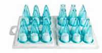 Cake icing nozzles