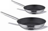 Stainless Steel FRYING PAN - No Lid